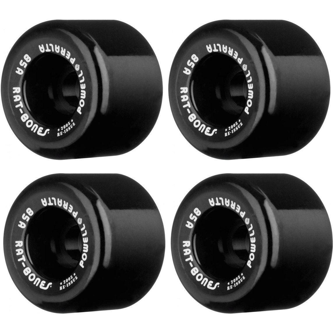BasqueバスクのINDEPENDENT 159 トラック Powell Rat Bones 60mm ウィール Black Diamond レール Bones Reds ベアリング スケートボード パーツセット｜アングル3