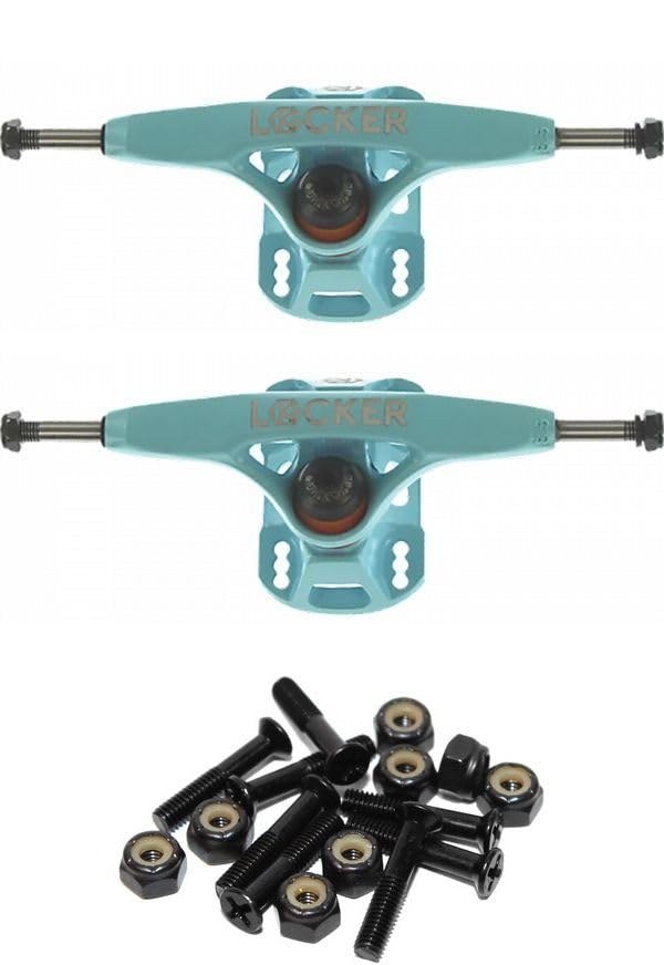 Grind King Truck Co. Locker Light Blue スケートボード トラック 9.5