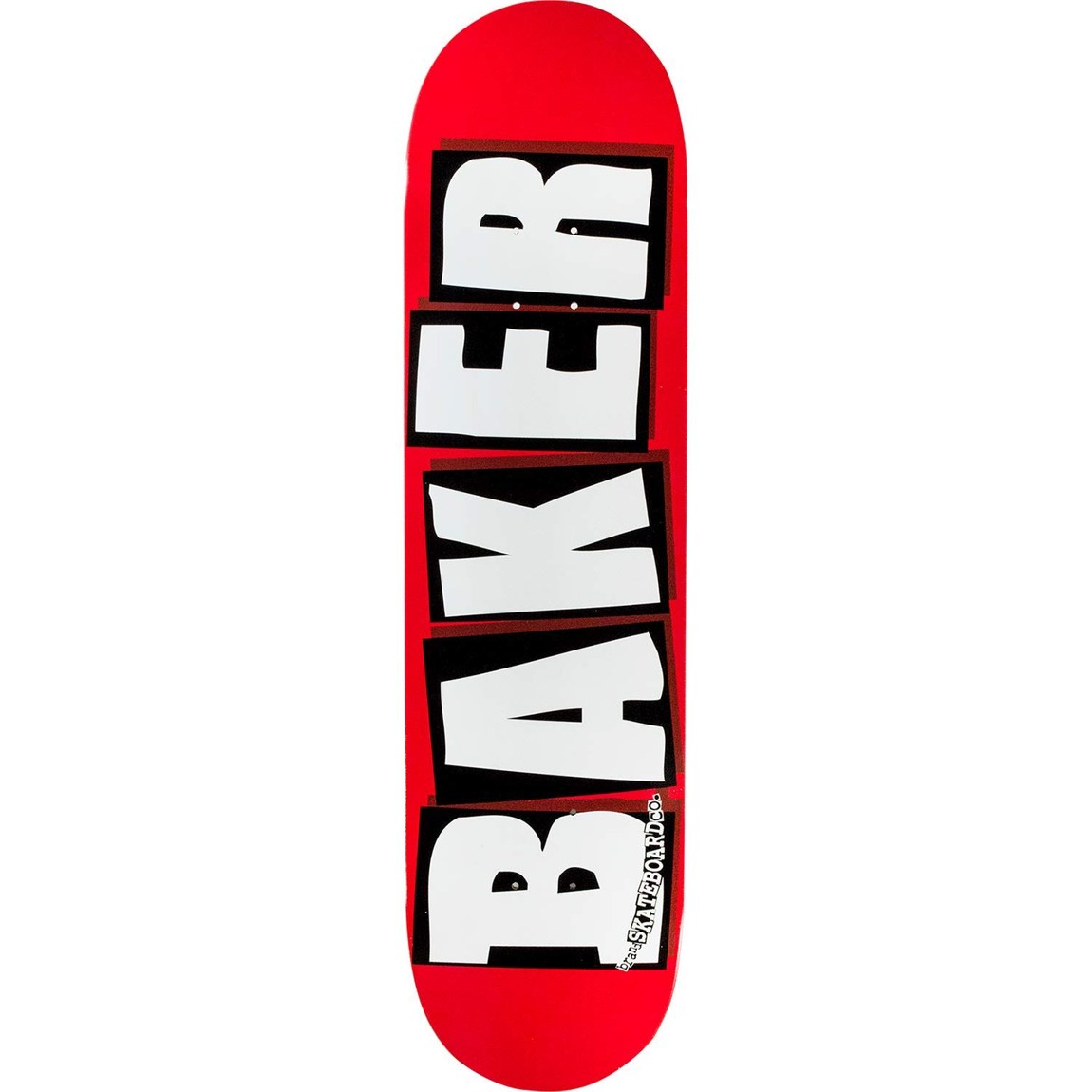 PRODUCT DETAILS Baker Brand Logo Mini スケートボード デッキ 7.3インチ Red/White 取付ボルト付き【商品仕様】・ 種別：スケートボード デッキ・ ブランド：Baker・ デッキ幅：7.3インチ（約18.5cm）・ カラー：Red/White・ 構成：デッキ本体、1インチ プラスボルトセット（8本）【特徴】・ Bakerを象徴する定番のブランドロゴデザインを採用したモデルです。・ 通常のサイズよりもコンパクトなミニデッキで、キッズや小柄なライダーに適しています。・ 1インチの取付用ハードウェア（ボルト・ナット）がセットになっています。・ 本製品にグリップテープは付属しておりません。別途お買い求めが必要です。【ご注意】・ 海外並行輸入品のため、付属の説明書がある場合は英語表記となります。 ■ 商品について 海外輸入品（説明書は英語表記の場合あり） ■ ご注意 ・掲載画像は実物に近い色味になるよう調整しておりますが、ご利用の環境により差異が生じる場合があります。・複数店舗で在庫を共有しているため、ご注文後に在庫切れとなる場合がございます。 ■ 納期について お届けの目安を必ずご確認ください。 海外正規ルート仕入れ品 海外ブランド ▼ 海外正規ブランド店 正規代理店 ▼ 当 店 ※本商品は並行輸入品です 製造元は正規品と同一のブランド・メーカーです。当店では海外正規ルートより仕入れた商品を取り扱っております。流通ルートが異なるのみで、商品自体に違いはございません。 ── 当店の商品について ── 正規品のみ取り扱い 海外正規店・正規代理店から商品を直接仕入れ、国内に輸入して販売しております。 日本未入荷・海外限定モデルも多数 日本未入荷・海外限定モデルも多数取り扱っております。サイズ・カラー違いや海外限定で販売された製品など、日本では手に入りにくいアイテムをお届けいたします。 お求めやすい価格の理由 海外市場での価格差や流通ルートの違いにより、国内販売価格よりお求めやすくなっております。品質はそのままに、よりお手頃な価格でお届けいたします。 安心保証 ご使用前に万が一、製品に不具合がございました場合は、交換または商品代金のご返金にて対応させていただきます。商品到着後5日以内にご連絡ください。 ご注意 海外からの輸入品となります。海外輸送のため、外箱に軽微なスレ等がある場合がございますが、商品本体には影響ございません。 ※在庫状況は仕入先の在庫情報をもとに出来る限り正確に表示しておりますが、取寄せ商品のため、タイミングによりご注文後に欠品・キャンセルとなる場合がございます。 お探しの商品がございましたら、お気軽にご相談ください。