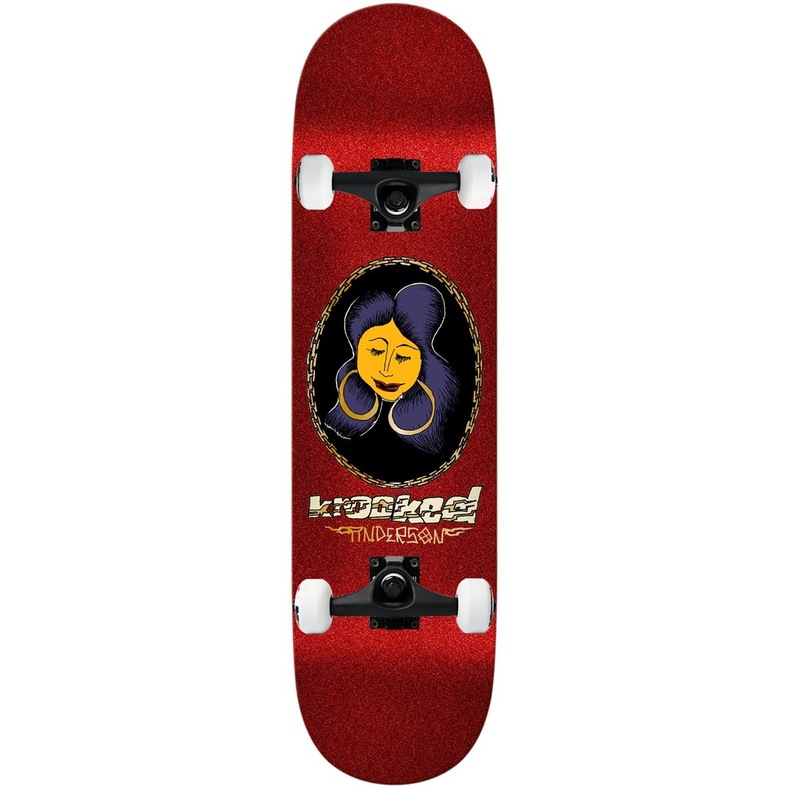 PRODUCT DETAILS Krooked Manderson Chain Frame DBX スケートボード コンプリート 8.38" x 32.25"【商品仕様】・ 種別：スケートボード コンプリート（完成品）・ デッキサイズ：8.38インチ（約21.28cm）× 32.25インチ（約81.91cm）・ ホイールベース：14.5インチ（約36.83cm）・ 素材：Deluxe Basalt Construction（玄武岩繊維3層、ウッド合板6層）・ トラック：Core製アルミトラック（グレード8スチールキングピン、アクスル採用）・ ウィール：52mm 99A（ストリート・パーク向け）・ ベアリング：Amp ABEC5（シールドタイプ、合成オイル使用）・ 対象：初心者からプロレベルまで【特徴】・ 玄武岩繊維（バサルト）を使用したDBX構造により、従来のデッキより軽量かつ薄型でありながら、高い強度と反発力を実現しています。・ 反応の良い操作性と耐久性を備え、長期間にわたり安定したパフォーマンスを維持します。・ 付属のCoreトラックは軽量なアルミ素材を採用し、米国製のブッシュとピボットカップを搭載しています。・ ウィールは52mm 99Aと汎用性が高く、ストリートスケートからパークライディングまで幅広く対応します。・ 専門スタッフによって組み立てられた状態で出荷されるため、箱から出してすぐに滑走が可能です。【ご注意】・ 海外並行輸入品のため、付属の説明書がある場合は英語表記となります。 ■ 商品について 海外輸入品（説明書は英語表記の場合あり） ■ ご注意 ・掲載画像は実物に近い色味になるよう調整しておりますが、ご利用の環境により差異が生じる場合があります。・複数店舗で在庫を共有しているため、ご注文後に在庫切れとなる場合がございます。 ■ 納期について お届けの目安を必ずご確認ください。 海外正規ルート仕入れ品 海外ブランド ▼ 海外正規ブランド店 正規代理店 ▼ 当 店 ※本商品は並行輸入品です 製造元は正規品と同一のブランド・メーカーです。当店では海外正規ルートより仕入れた商品を取り扱っております。流通ルートが異なるのみで、商品自体に違いはございません。 ── 当店の商品について ── 正規品のみ取り扱い 海外正規店・正規代理店から商品を直接仕入れ、国内に輸入して販売しております。 日本未入荷・海外限定モデルも多数 日本未入荷・海外限定モデルも多数取り扱っております。サイズ・カラー違いや海外限定で販売された製品など、日本では手に入りにくいアイテムをお届けいたします。 お求めやすい価格の理由 海外市場での価格差や流通ルートの違いにより、国内販売価格よりお求めやすくなっております。品質はそのままに、よりお手頃な価格でお届けいたします。 安心保証 ご使用前に万が一、製品に不具合がございました場合は、交換または商品代金のご返金にて対応させていただきます。商品到着後5日以内にご連絡ください。 ご注意 海外からの輸入品となります。海外輸送のため、外箱に軽微なスレ等がある場合がございますが、商品本体には影響ございません。 ※在庫状況は仕入先の在庫情報をもとに出来る限り正確に表示しておりますが、取寄せ商品のため、タイミングによりご注文後に欠品・キャンセルとなる場合がございます。 お探しの商品がございましたら、お気軽にご相談ください。