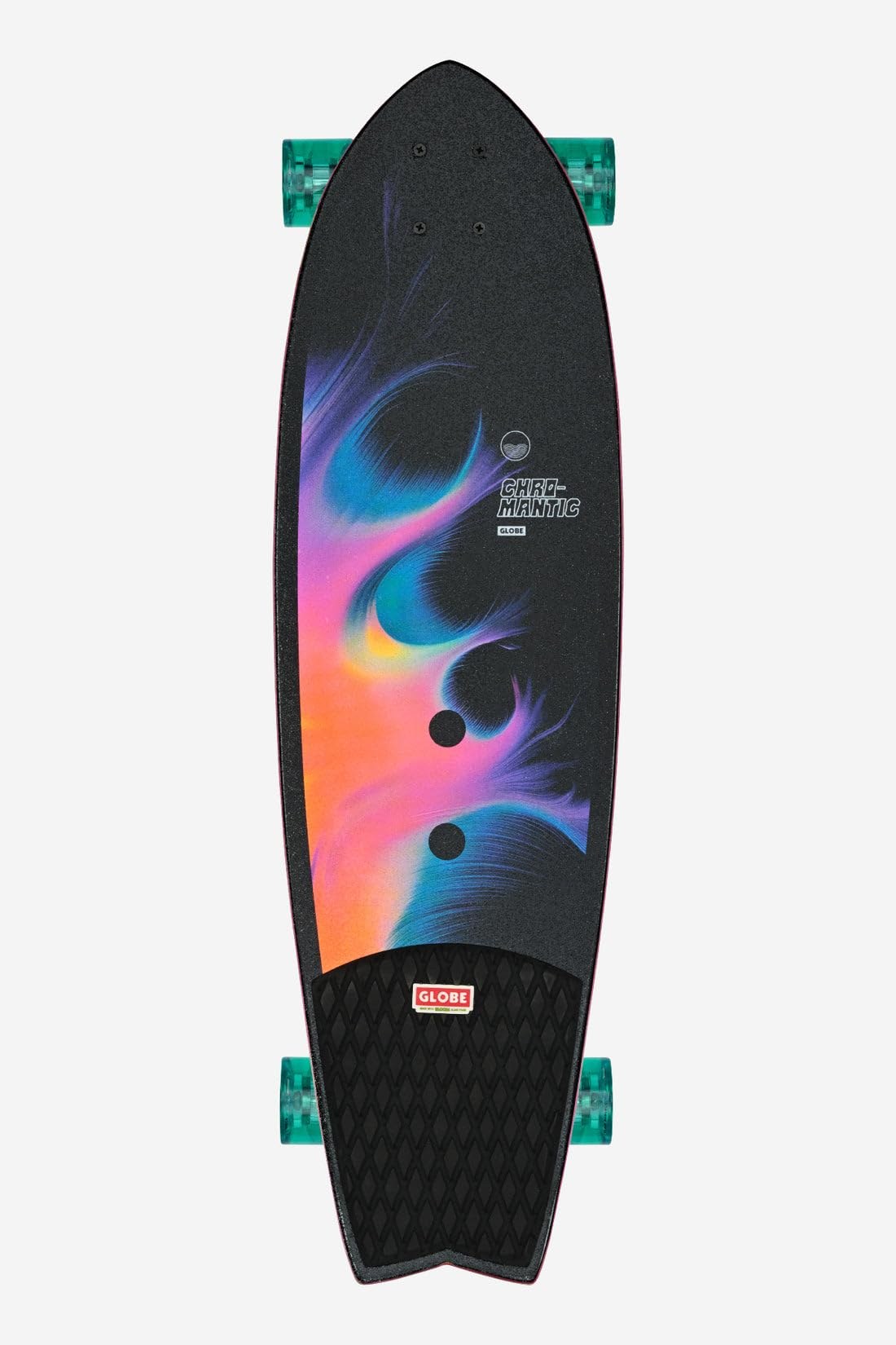 BasqueバスクのGLOBE Chromantic Maitrus 33インチ クルーザー スケートボード コンプリート｜アングル2