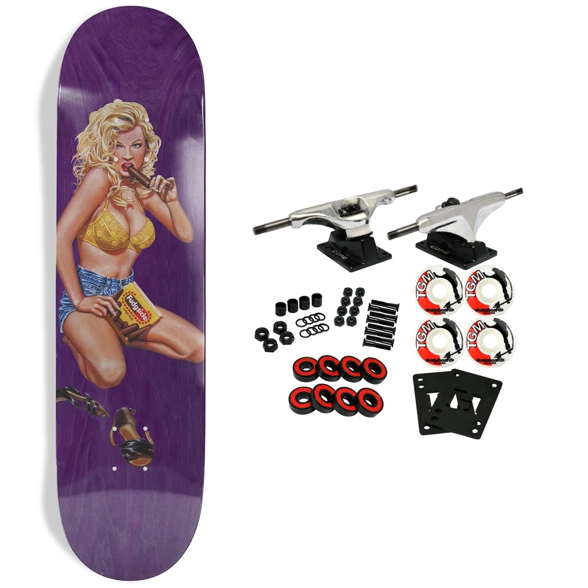 World Industries Kareem Campbell Fudgesicle スケートボード コンプリート 8.25インチ