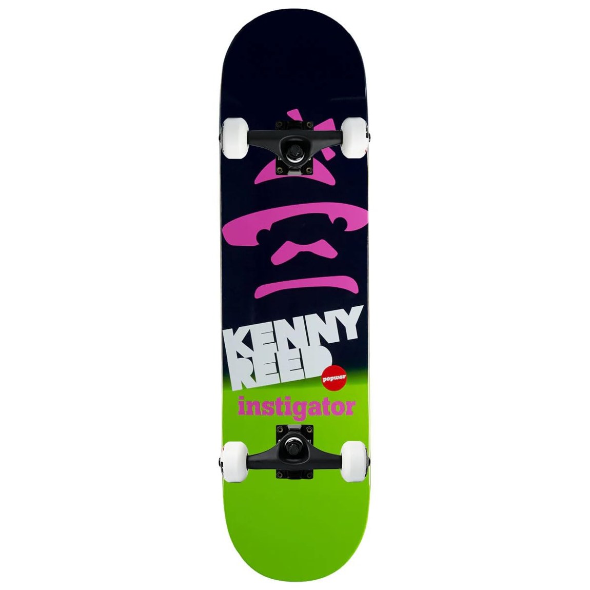 PRODUCT DETAILS Popwar Heritage Kenny Reed Instigator スケートボード コンプリート 7.5インチ【商品仕様】・ 種別：スケートボード コンプリート（完成品）・ デッキサイズ：7.5 x 31.125インチ（約19.05 x 79.05cm）・ デッキ素材：7層エポキシプレス・ トラック：Core製アルミトラック（スチール製キングピン・USA製ブッシュ）・ ウィール：52mm 99A（ストリート/パーク向け）・ ベアリング：Amp Bearings（ABEC 5定格）【特徴】・ 2003年に設立されたPopwar HeritageのKenny Reedシグネチャーモデルです。・ エポキシ樹脂を使用したシングルデッキプレス製法により、耐久性を高めています。・ 硬度99Aのウィールと軽量なCore社製トラックの組み合わせにより、ストリートとパークの両方に対応します。・ ベアリングには合成オイルとラバーシールドを採用し、メンテナンス性と回転性を備えています。・ メーカー仕様に基づき組み立てられた完成品のため、届いてすぐにご使用いただけます。【ご注意】・ 海外並行輸入品のため、付属の説明書がある場合は英語表記となります。 ■ 商品について 海外輸入品（説明書は英語表記の場合あり） ■ ご注意 ・掲載画像は実物に近い色味になるよう調整しておりますが、ご利用の環境により差異が生じる場合があります。・複数店舗で在庫を共有しているため、ご注文後に在庫切れとなる場合がございます。 ■ 納期について お届けの目安を必ずご確認ください。 海外正規ルート仕入れ品 海外ブランド ▼ 海外正規ブランド店 正規代理店 ▼ 当 店 ※本商品は並行輸入品です 製造元は正規品と同一のブランド・メーカーです。当店では海外正規ルートより仕入れた商品を取り扱っております。流通ルートが異なるのみで、商品自体に違いはございません。 ── 当店の商品について ── 正規品のみ取り扱い 海外正規店・正規代理店から商品を直接仕入れ、国内に輸入して販売しております。 日本未入荷・海外限定モデルも多数 日本未入荷・海外限定モデルも多数取り扱っております。サイズ・カラー違いや海外限定で販売された製品など、日本では手に入りにくいアイテムをお届けいたします。 お求めやすい価格の理由 海外市場での価格差や流通ルートの違いにより、国内販売価格よりお求めやすくなっております。品質はそのままに、よりお手頃な価格でお届けいたします。 安心保証 ご使用前に万が一、製品に不具合がございました場合は、交換または商品代金のご返金にて対応させていただきます。商品到着後5日以内にご連絡ください。 ご注意 海外からの輸入品となります。海外輸送のため、外箱に軽微なスレ等がある場合がございますが、商品本体には影響ございません。 ※在庫状況は仕入先の在庫情報をもとに出来る限り正確に表示しておりますが、取寄せ商品のため、タイミングによりご注文後に欠品・キャンセルとなる場合がございます。 お探しの商品がございましたら、お気軽にご相談ください。