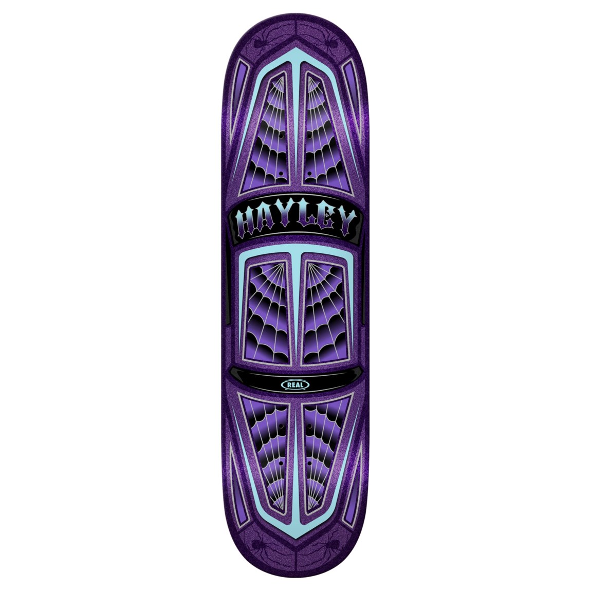 BasqueバスクのReal Skateboards Hayley Wilson Threadline スケートボード コンプリート 8.38