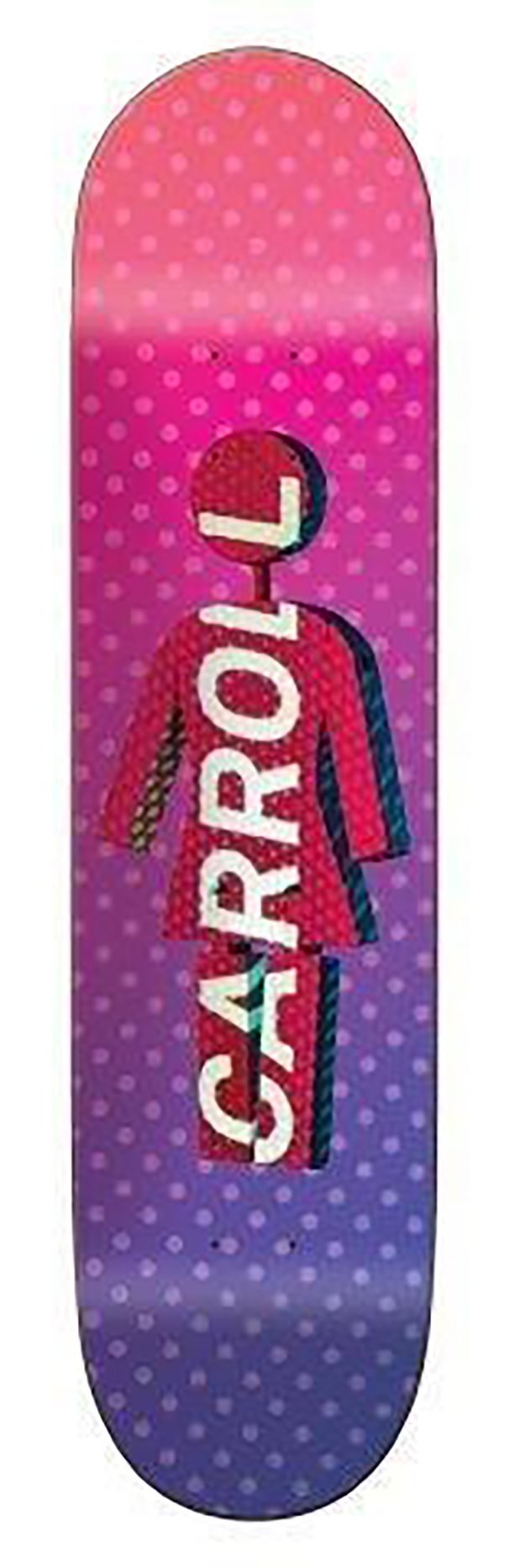 Girl Future Projection Mike Carroll 3 スケートボード デッキ 7.625 inch グリップテープ付属