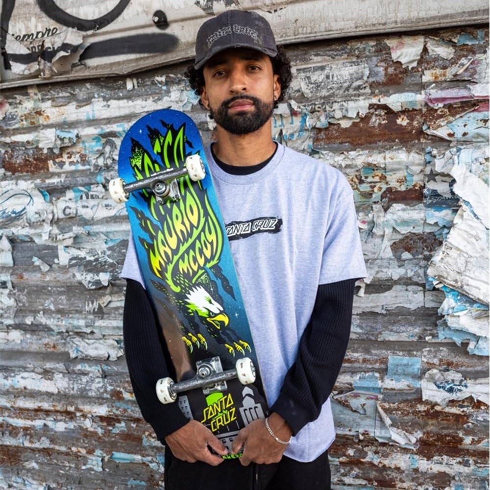 BasqueバスクのSANTA CRUZ McCoy Ripping Eagle VX Twin デッキ 8.25in x 31.83in スケートボードデッキ｜アングル3