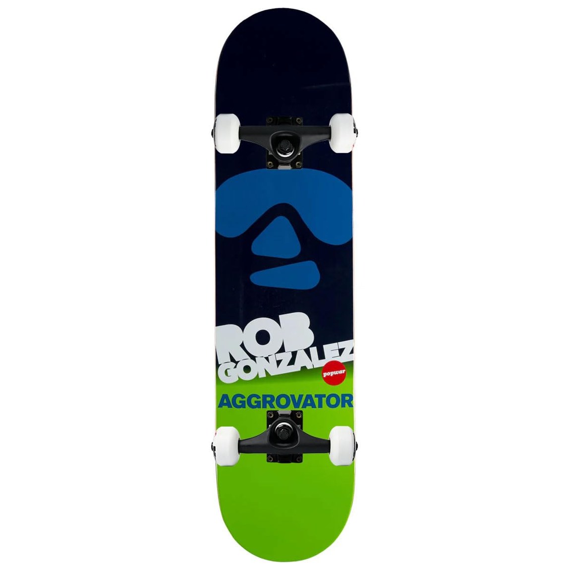 Popwar Heritage Rob Gonzalez Aggrovator コンプリート スケートボード 7.75" x 31.125"