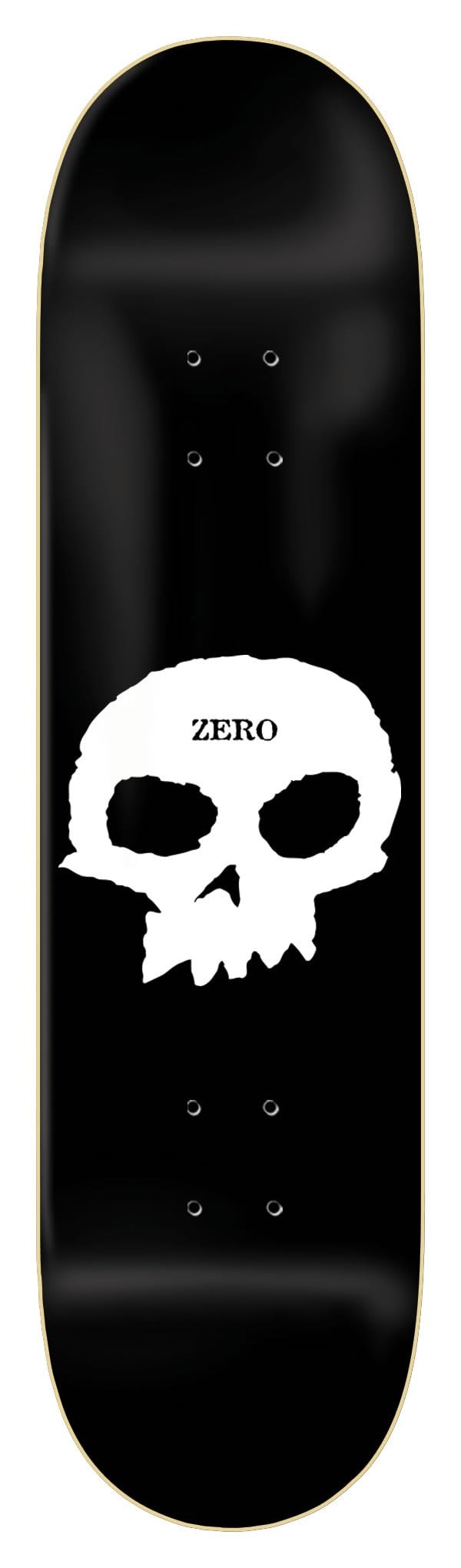 ZERO SINGLE SKULL スケートボード デッキ 8.25 x 31.9インチ