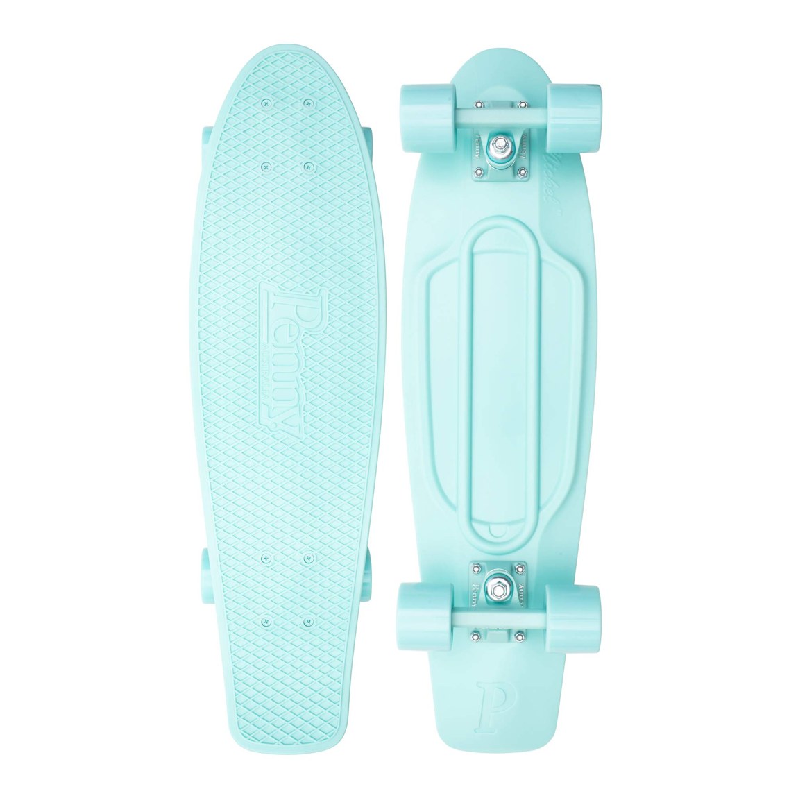 PRODUCT DETAILS Penny Australia 27 Inch Mint Penny Board クルーザー スケートボード 27インチ【商品仕様】・ 種別：クルーザー（プラスチック製スケートボード）・ デッキサイズ：27インチ（約68.5cm）・ デッキ素材：特殊プラスチック（ワッフル状滑り止め加工）・ ベアリング：ABEC 7 ステンレススチール・ トラック：4インチ A-grade 356 アルミニウム合金・ ウィール：59mm 83A ポリウレタン【特徴】・ デッキ表面にはワッフル状の滑り止め加工が施されており、グリップ力を高めています。・ 22インチモデルよりも一回り大きいサイズで、走行時の安定性に優れています。・ 街乗りや移動手段としてのクルージングに適した設計です。・ 柔軟性のあるプラスチックデッキとソフトウィールにより、振動を吸収しスムーズな走行が可能です。【ご注意】・ 海外並行輸入品のため、付属の説明書がある場合は英語表記となります。 ■ 商品について 海外輸入品（説明書は英語表記の場合あり） ■ ご注意 ・掲載画像は実物に近い色味になるよう調整しておりますが、ご利用の環境により差異が生じる場合があります。・複数店舗で在庫を共有しているため、ご注文後に在庫切れとなる場合がございます。 ■ 納期について お届けの目安を必ずご確認ください。 海外正規ルート仕入れ品 海外ブランド ▼ 海外正規ブランド店 正規代理店 ▼ 当 店 ※本商品は並行輸入品です 製造元は正規品と同一のブランド・メーカーです。当店では海外正規ルートより仕入れた商品を取り扱っております。流通ルートが異なるのみで、商品自体に違いはございません。 ── 当店の商品について ── 正規品のみ取り扱い 海外正規店・正規代理店から商品を直接仕入れ、国内に輸入して販売しております。 日本未入荷・海外限定モデルも多数 日本未入荷・海外限定モデルも多数取り扱っております。サイズ・カラー違いや海外限定で販売された製品など、日本では手に入りにくいアイテムをお届けいたします。 お求めやすい価格の理由 海外市場での価格差や流通ルートの違いにより、国内販売価格よりお求めやすくなっております。品質はそのままに、よりお手頃な価格でお届けいたします。 安心保証 ご使用前に万が一、製品に不具合がございました場合は、交換または商品代金のご返金にて対応させていただきます。商品到着後5日以内にご連絡ください。 ご注意 海外からの輸入品となります。海外輸送のため、外箱に軽微なスレ等がある場合がございますが、商品本体には影響ございません。 ※在庫状況は仕入先の在庫情報をもとに出来る限り正確に表示しておりますが、取寄せ商品のため、タイミングによりご注文後に欠品・キャンセルとなる場合がございます。 お探しの商品がございましたら、お気軽にご相談ください。
