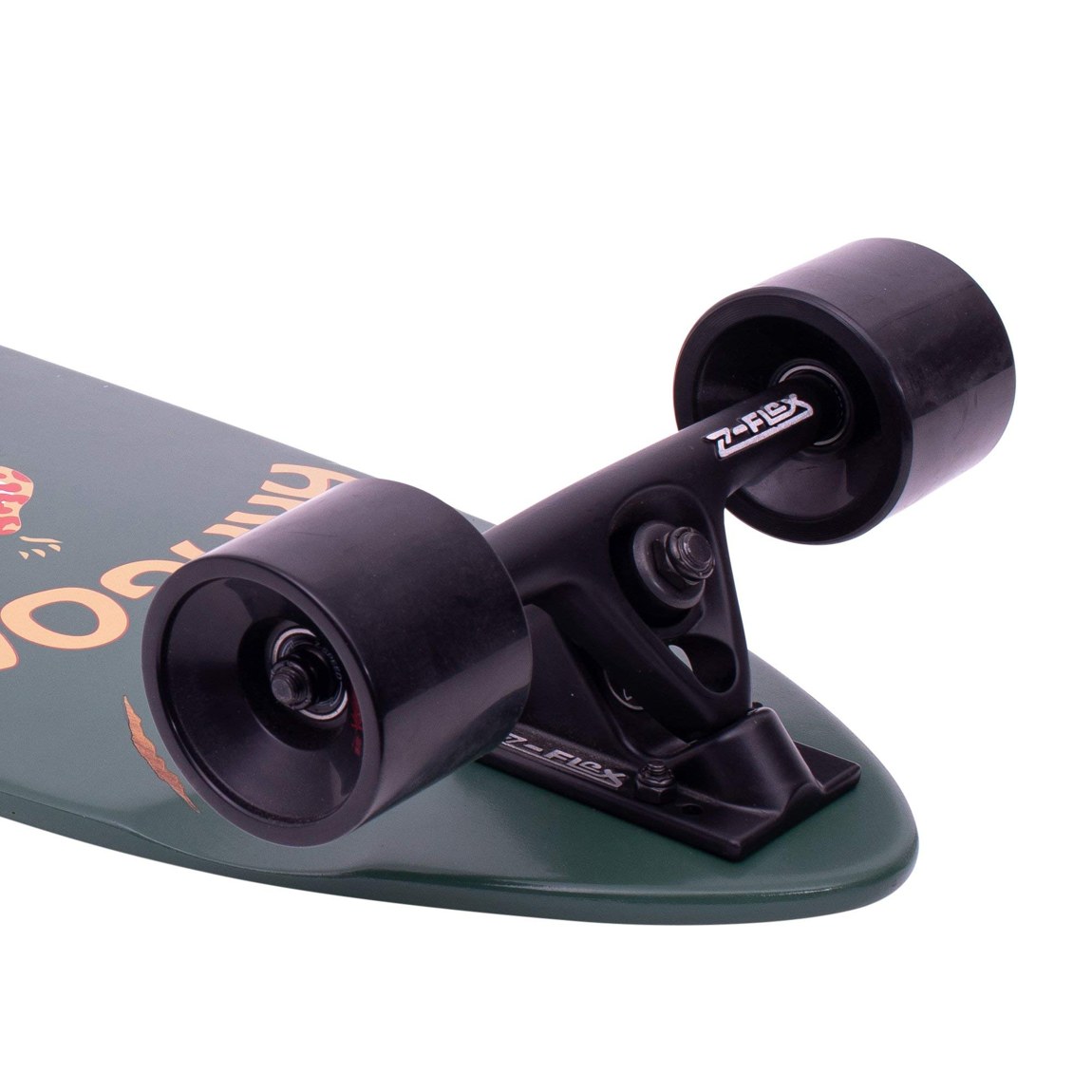 BasqueバスクのZ-Flex Aragon Cheetah Roundtail スケートボード ロングボード クルーザー｜アングル2