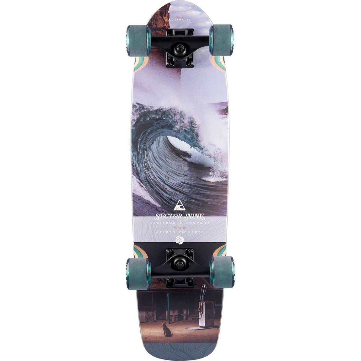 PRODUCT DETAILS Sector 9 Jammer Rips クルーザー ロングボード スケートボード コンプリート 7.87" x 28.5"【商品仕様】・ 種別：クルーザー ロングボード コンプリート（完成品）・ デッキ幅：7.87インチ（約19.99cm）・ デッキ長：28.5インチ（約72.39cm）・ 構成：デッキ、トラック、ウィール、ベアリング、グリップテープ・ 素材：メイプル材等【特徴】・ 持ち運びや小回りに適したコンパクトなサイズのクルーザーボード。・ デッキ、トラック、ウィールがセッティング済みで、到着後すぐに走行可能。・ 街乗りやクルージング、移動手段としての使用に適した形状。・ Sector 9のJammerシリーズに属し、操作性と安定性のバランスを考慮した設計。【ご注意】・ 海外並行輸入品のため、付属の説明書がある場合は英語表記となります。 ■ 商品について 海外輸入品（説明書は英語表記の場合あり） ■ ご注意 ・掲載画像は実物に近い色味になるよう調整しておりますが、ご利用の環境により差異が生じる場合があります。・複数店舗で在庫を共有しているため、ご注文後に在庫切れとなる場合がございます。 ■ 納期について お届けの目安を必ずご確認ください。 海外正規ルート仕入れ品 海外ブランド ▼ 海外正規ブランド店 正規代理店 ▼ 当 店 ※本商品は並行輸入品です 製造元は正規品と同一のブランド・メーカーです。当店では海外正規ルートより仕入れた商品を取り扱っております。流通ルートが異なるのみで、商品自体に違いはございません。 ── 当店の商品について ── 正規品のみ取り扱い 海外正規店・正規代理店から商品を直接仕入れ、国内に輸入して販売しております。 日本未入荷・海外限定モデルも多数 日本未入荷・海外限定モデルも多数取り扱っております。サイズ・カラー違いや海外限定で販売された製品など、日本では手に入りにくいアイテムをお届けいたします。 お求めやすい価格の理由 海外市場での価格差や流通ルートの違いにより、国内販売価格よりお求めやすくなっております。品質はそのままに、よりお手頃な価格でお届けいたします。 安心保証 ご使用前に万が一、製品に不具合がございました場合は、交換または商品代金のご返金にて対応させていただきます。商品到着後5日以内にご連絡ください。 ご注意 海外からの輸入品となります。海外輸送のため、外箱に軽微なスレ等がある場合がございますが、商品本体には影響ございません。 ※在庫状況は仕入先の在庫情報をもとに出来る限り正確に表示しておりますが、取寄せ商品のため、タイミングによりご注文後に欠品・キャンセルとなる場合がございます。 お探しの商品がございましたら、お気軽にご相談ください。