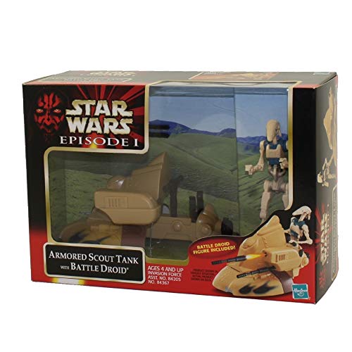 スター ウォーズ エピソード1 バトル ドロイド アマード スカウト タンク フィギュア Star Wars ビニール製 置物 グッズ 乗り物 コレクション