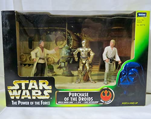 Rakuten - スター・ウォーズ 3体セット Purchase of the Droids ルーク・スカイウォーカー C-3PO アンクル・オーウェン フィギュア ビニール コレクション