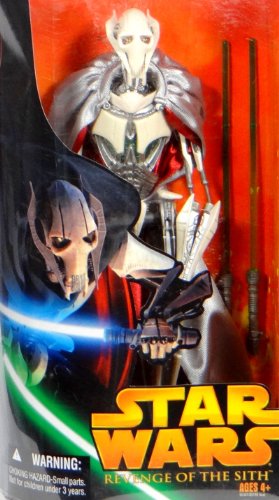 樂天商城 - スター・ウォーズ エピソード3 シスの復讐 ジェネラル・グリーヴァス 将軍 フィギュア ディスプレイ コレクション