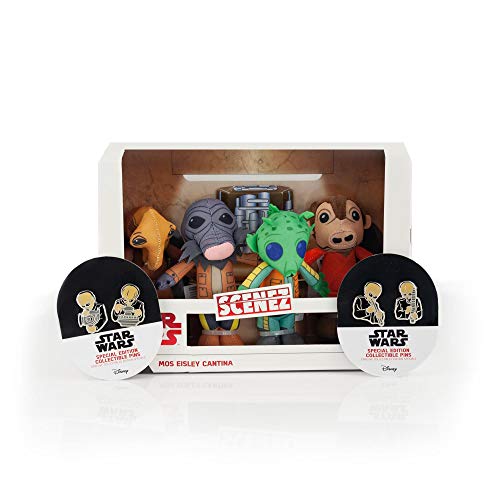 Collectible Card Game - スター・ウォーズ モス・アイズリー・カンティーナ ヴィランズ ぬいぐるみ & エナメルピン セット グリード フィギュア 限定 コレクション