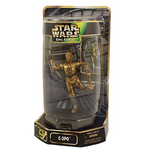 乐天商城 - スター・ウォーズ C-3PO エピックフォース 360度回転 フィギュア ディスプレイ コレクション ビニールフィギュア