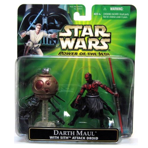 Rakuten - スター・ウォーズ ダース・モール シス・アタック・ドロイド デラックス フィギュア ディスプレイ コレクション キャラクター ビニールフィギュア
