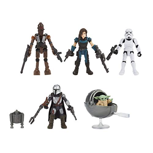 Rakuten - スター・ウォーズ マンダロリアン ディフェンド・ザ・チャイルド 5体セット フィギュア ザ・チャイルド ベビーヨーダ キャラ・デューン IG-11 ストームトルーパー ビニールフィギュア