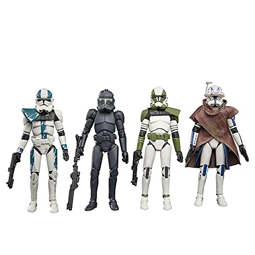 スター・ウォーズ ザ・ヴィンテージ・コレクション ザ・バッド・バッチ 4体セット クローン・キャプテン・レックス バラスト グレイ エリート・スクワッド・トルーパー フィギュア