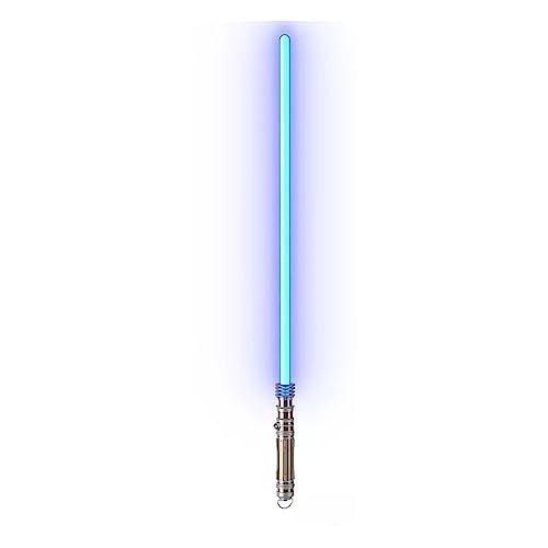 乐天商城 - スターウォーズ レイア・オーガナ フォース FX エリート ライトセーバー ブルー LED サウンド 映画 キャラクター フィギュア グッズ