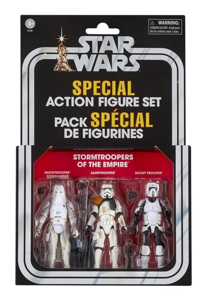 樂天商城 - スター・ウォーズ 帝国のストームトルーパー 3体セット フィギュア 約9.5cm ストームトルーパー サンドトルーパー スカウトトルーパー コレクション ビニールフィギュア