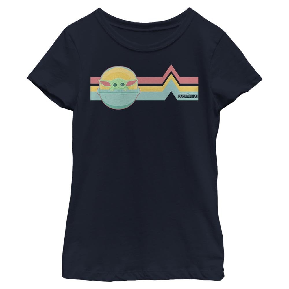 スターウォーズ マンダロリアン The Mandalorian ザ・チャイルド The Child グローグー Grogu レインボー ガールズ Tシャツ 半袖 ユニセックス
