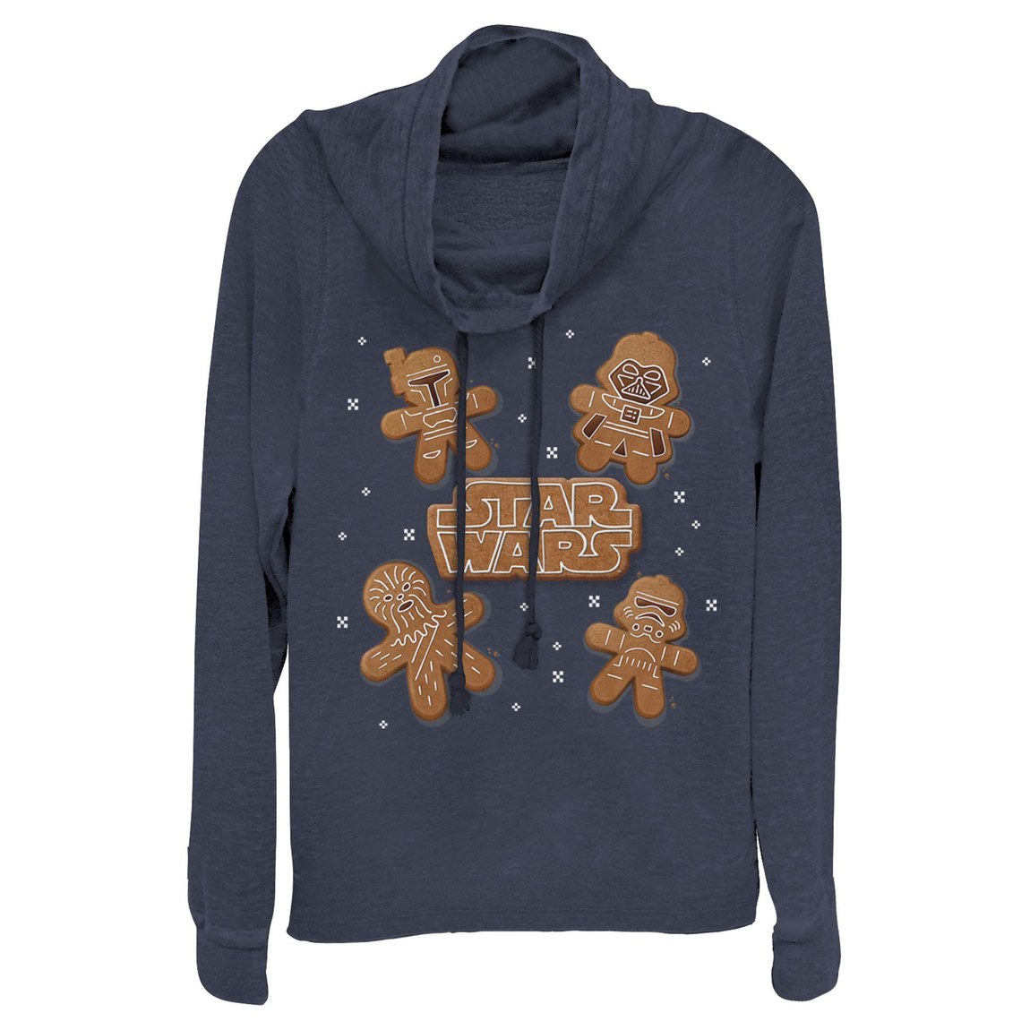 スターウォーズ Star Wars ジンジャーブレッド・クルー Gingerbread Crew クリスマス キャラクター ロングTシャツ 長袖 ユニセックス