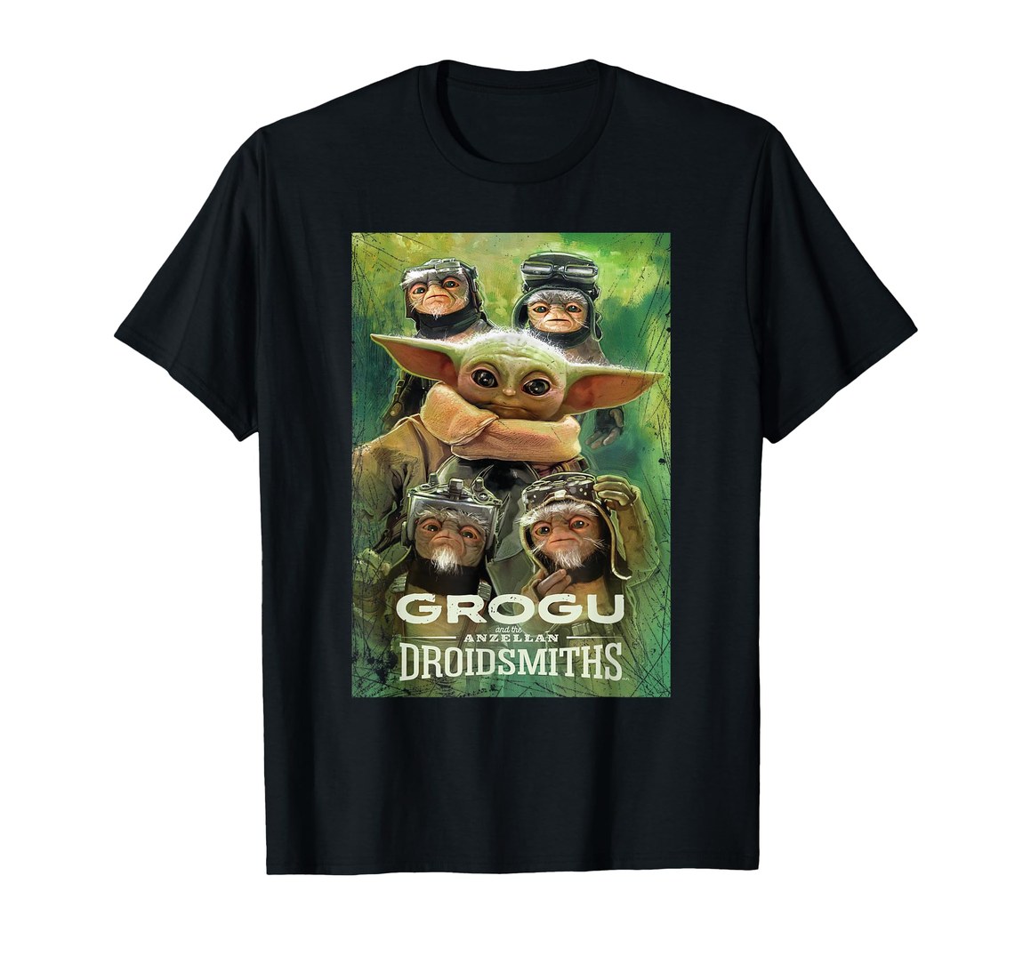 スターウォーズ マンダロリアン The Mandalorian グローグー Grogu アンゼラン・ドロイドスミス Anzellan Droidsmiths Tシャツ 半袖