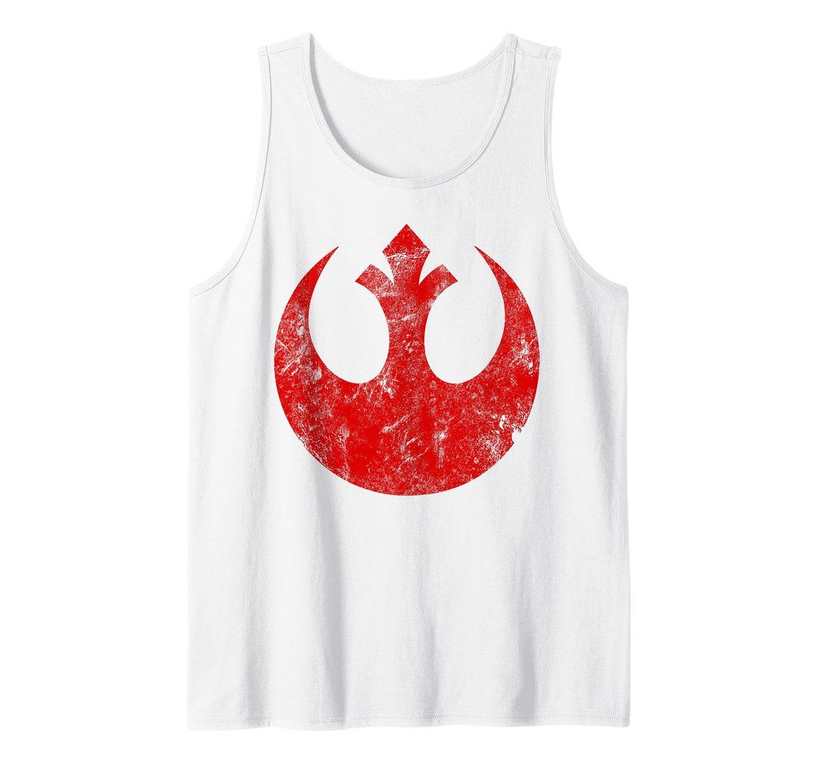 スターウォーズ 反乱同盟軍 Rebel Alliance かすれ加工 レッド ロゴ タンクトップ【商品情報】・ ブランド: スター・ウォーズ公式ライセンス・ デザイン: 反乱同盟軍ロゴ（レッド・ディストレス加工）・ アイテム種別: タンクトップ・ カラー: ホワイト【特徴】・ スター・ウォーズの公式ライセンスを取得したアパレル商品です。・ フロントに反乱同盟軍を象徴するシンボルロゴがプリントされています。・ ロゴ部分にはヴィンテージ感のある「かすれ加工（ディストレスプリント）」を採用しています。・ 袖口と裾には耐久性を高めるダブルステッチが施されています。・ 軽やかでクラシックなフィット感のボディを採用しています。■ サイズ表（着用者の身体サイズ目安・1インチ=約2.54cm換算）※海外(米国)規格です。ゆとりを含むため普段のサイズより1つ下を選ぶ方もいます。【メンズ】サイズ胸囲ウエストS89〜94cm74〜79cmM97〜102cm81〜86cmL107〜112cm91〜97cmXL117〜122cm102〜107cmXXL(2XL)127〜132cm112〜117cm3XL137〜142cm122〜127cm※モニター環境により色味が実物と異なる場合があります。海外倉庫からの入荷のためお届けまでお時間をいただきます。※サイズについて海外規格のため、ご注文前に上記サイズ表を必ずご確認ください。サイズ選び間違いによる交換・返品はお受けできません。