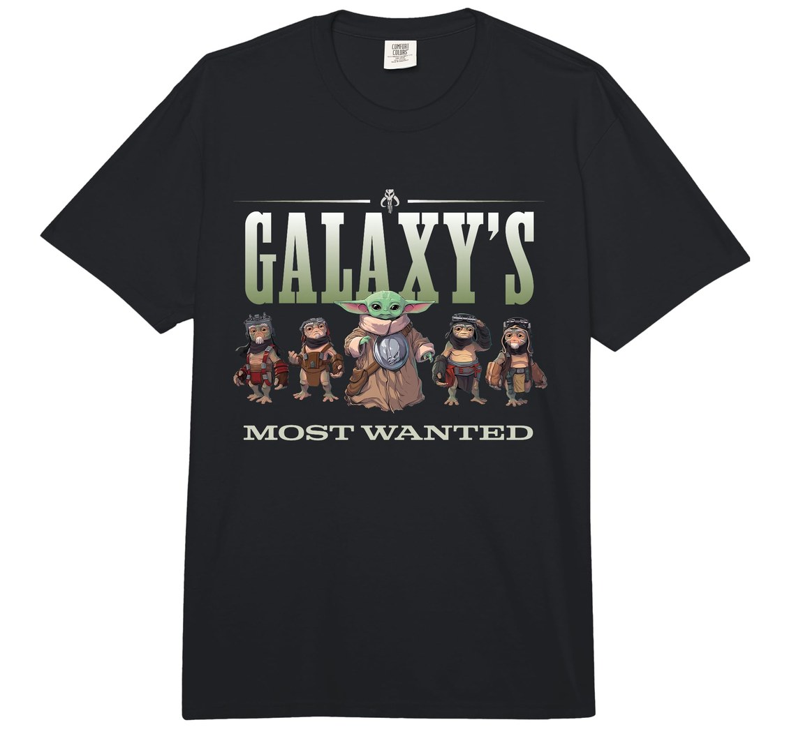 スターウォーズ マンダロリアン The Mandalorian グローグー Grogu アンゼラン Anzellans デザイン Tシャツ 半袖 ユニセックス