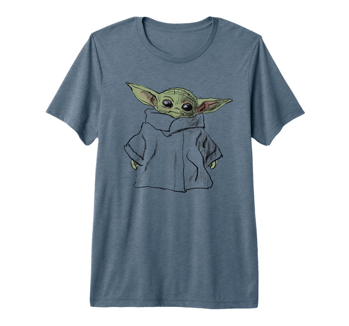 スターウォーズ マンダロリアン The Mandalorian グローグー Grogu ポートレート イラストレーション Tシャツ 半袖【商品情報】・ ブランド: スターウォーズ公式ライセンス・ シリーズ: マンダロリアン (The Mandalorian)・ キャラクター: グローグー (ザ・チャイルド)・ デザイン: ポートレート イラストレーション・ アイテム種別: Tシャツ 半袖【特徴】・ Disney+の実写ドラマシリーズ『マンダロリアン』に登場する人気キャラクター、グローグーのデザインです。・ 鉛筆画のような繊細なタッチで描かれたポートレートスタイルのイラストレーションが特徴です。・ 柔らかな肌触りと軽やかな着心地を実現する、トライブレンド生地を採用したプレミアムなTシャツです。・ サイドシーム（脇縫い）構造を施したクラシックなクルーネックデザインで、快適さとシルエットを両立しています。・ 日常のカジュアルスタイルから、ディズニーパークへのレジャーやイベントまで幅広く活用できる公式グッズです。■ サイズ表（着用者の身体サイズ目安・1インチ=約2.54cm換算）※海外(米国)規格です。ゆとりを含むため普段のサイズより1つ下を選ぶ方もいます。【メンズ】サイズ胸囲ウエストS89〜94cm74〜79cmM97〜102cm81〜86cmL107〜112cm91〜97cmXL117〜122cm102〜107cmXXL(2XL)127〜132cm112〜117cm3XL137〜142cm122〜127cm【レディース】サイズバストウエストXS84〜86cm64〜66cmS89〜91cm69〜71cmM94〜97cm74〜76cmL99〜104cm79〜84cmXL107〜112cm86〜91cmXXL(2XL)114〜122cm94〜102cm※モニター環境により色味が実物と異なる場合があります。海外倉庫からの入荷のためお届けまでお時間をいただきます。※サイズについて海外規格のため、ご注文前に上記サイズ表を必ずご確認ください。サイズ選び間違いによる交換・返品はお受けできません。