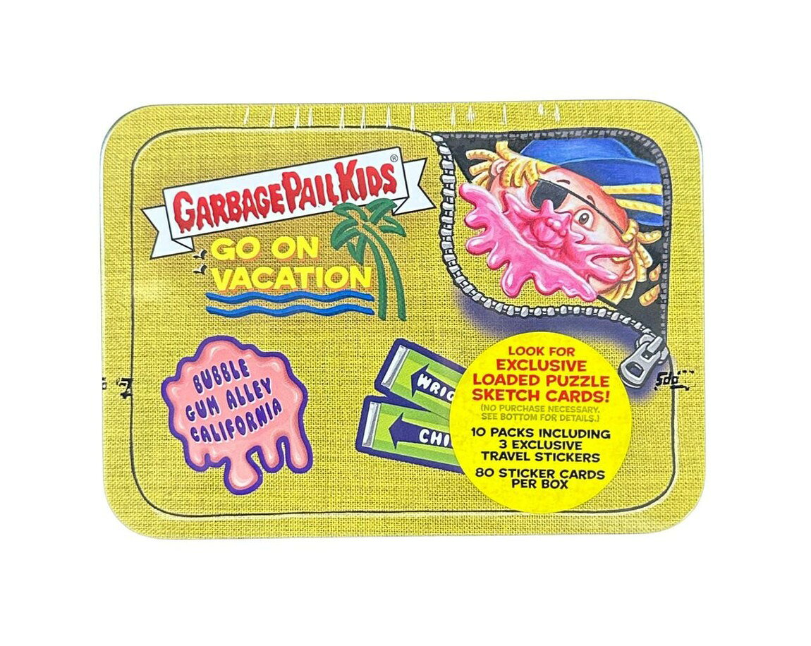 ガーベッジ・ペイル・キッズ英語版 2023 Topps Garbage Pail Kids: Kids Go on Vacation Tin トレーディングカード