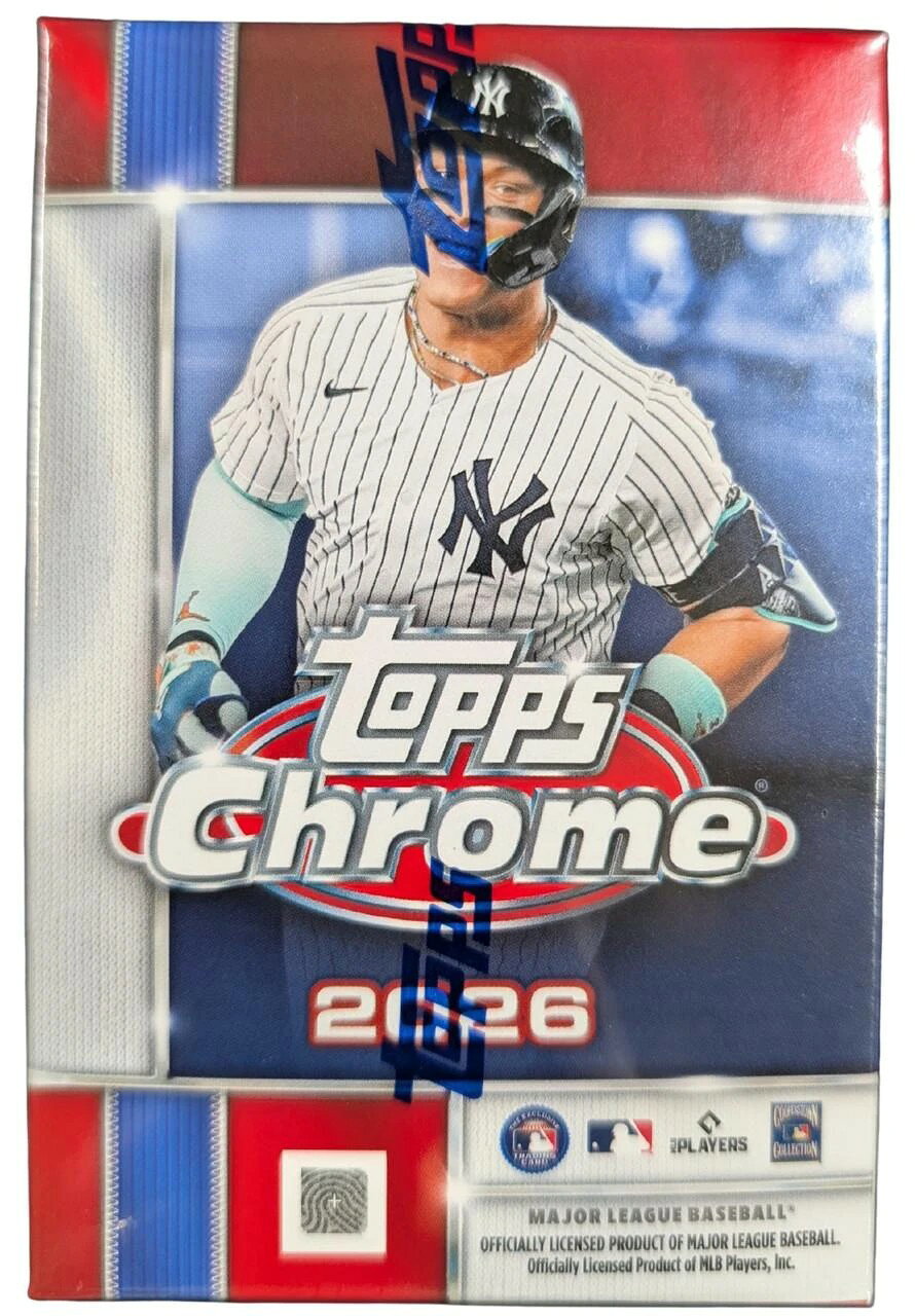 MLB 2026 Topps Chrome Baseball Value Box トレーディングカード バリューボックス