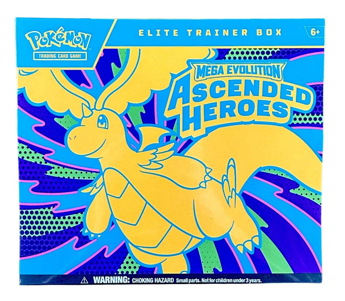 ポケモン英語版 Scarlet & Violet Mega Evolution Ascended Heroes Elite Trainer Box エリートトレーナーボックス