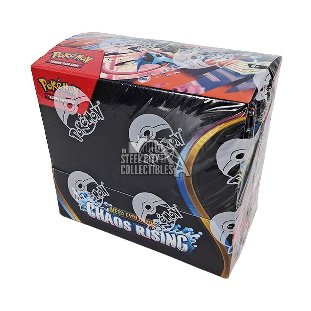 ポケモン英語版 Pokemon Mega Evolution ME4 Chaos Rising Booster Box ブースターボックス 未開封ボックス