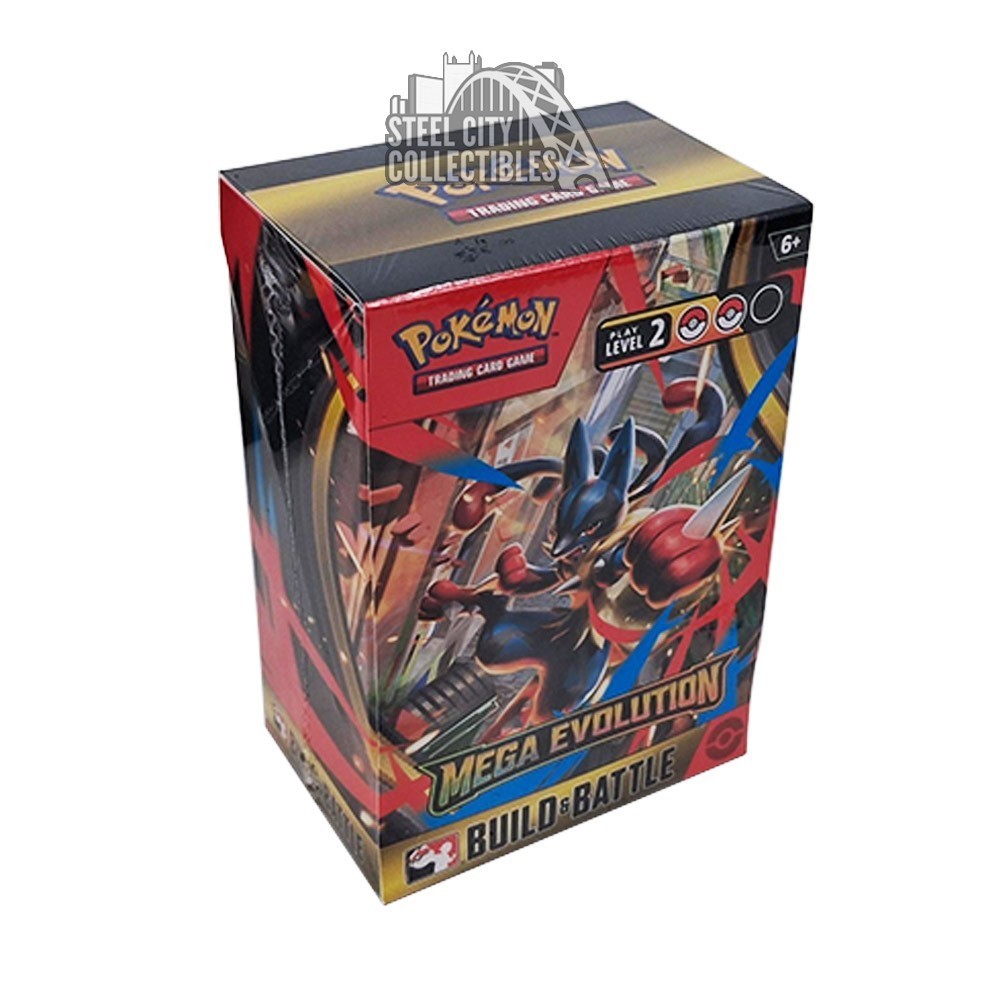 ポケモン英語版 Mega Evolution ME1 Build & Battle Box 構築済みデッキ & ブースターパック