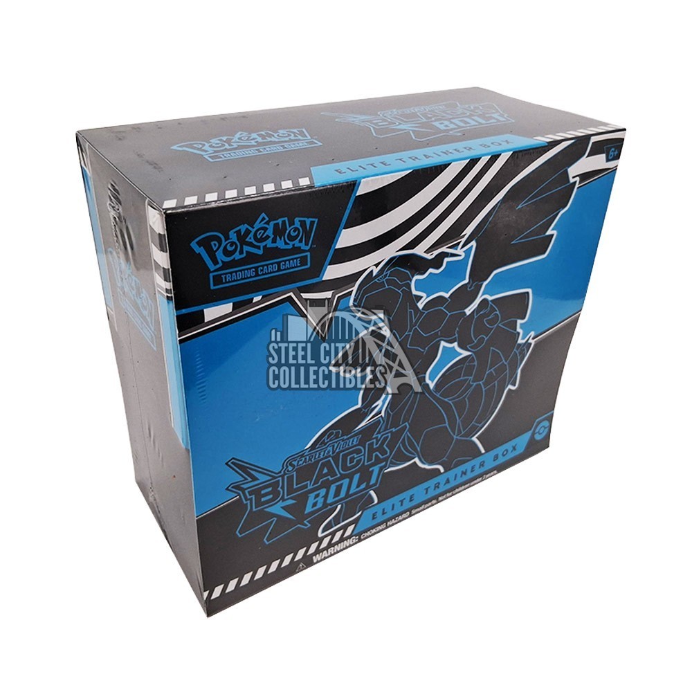 ポケモン英語版 2025 Scarlet & Violet Black Bolt Elite Trainer Box エリートトレーナーボックス 未開封ボックス