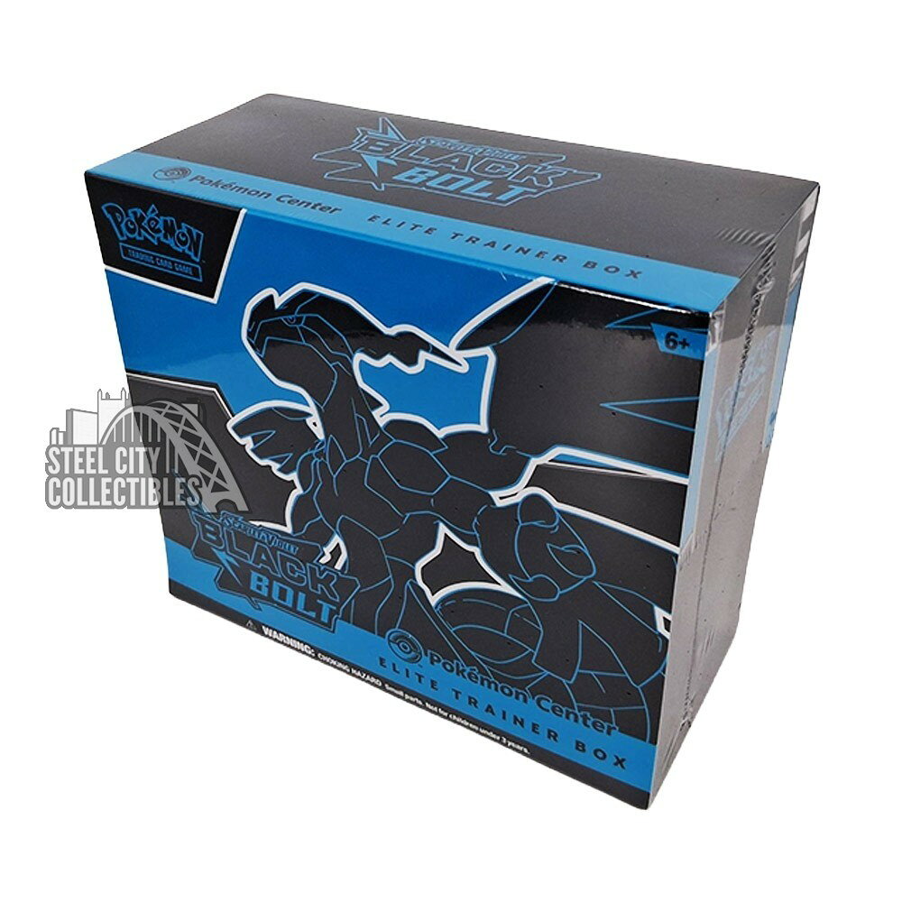 ポケモン英語版 Scarlet & Violet Black Bolt Pokemon Center Elite Trainer Box ポケモンセンター限定