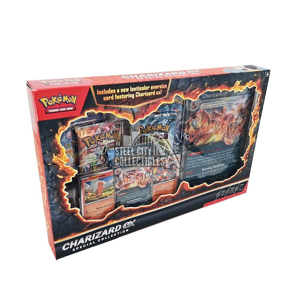 ポケモン英語版 Charizard ex Special Collection スペシャルコレクションボックス 5パック入り プロモカード付属