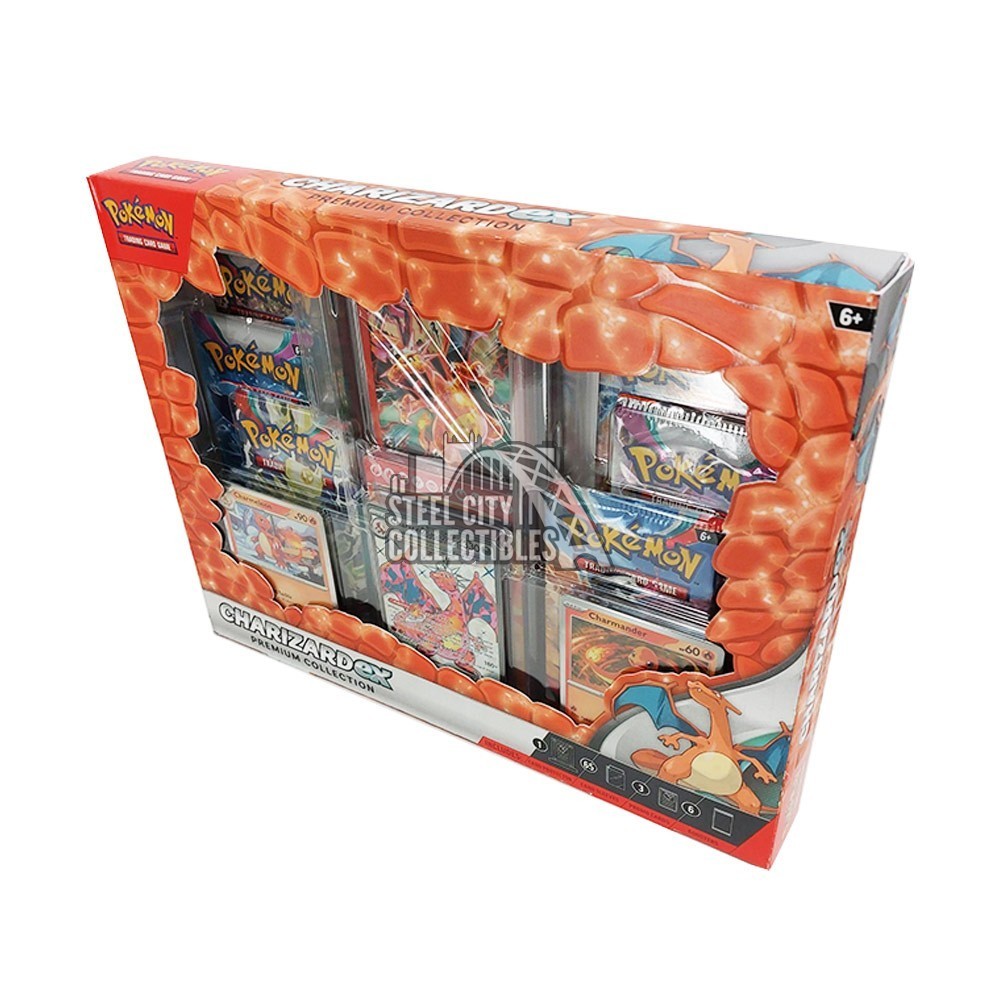 ポケモン英語版 2023 Pokemon Charizard ex Premium Collection Box プレミアムコレクションボックス リザードンex プロモカード 封入
