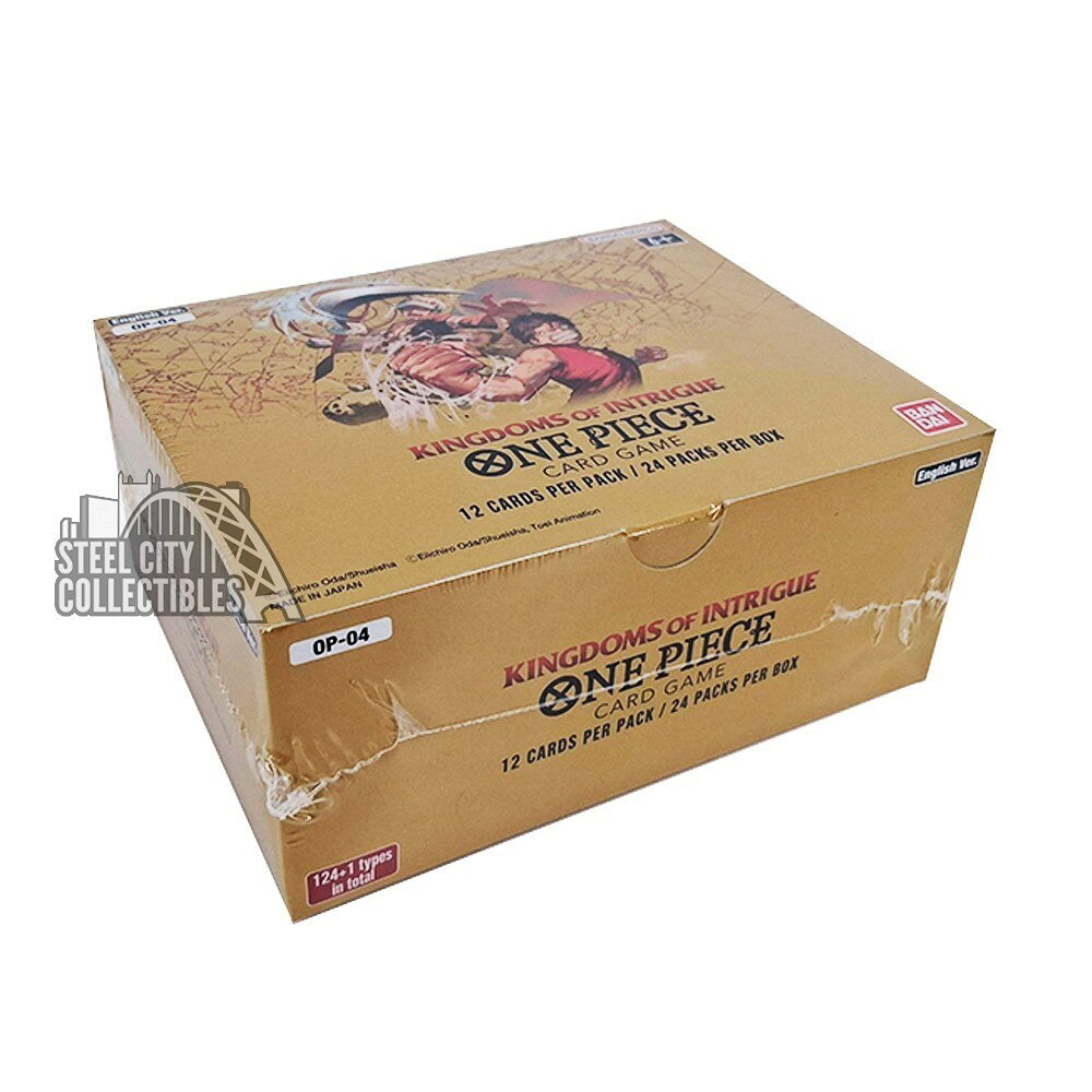 ワンピース 謀略の王国 英語版 2023 One Piece Card Game Kingdoms of Intrigue ブースターボックス アラバスタ・ドレスローザ編