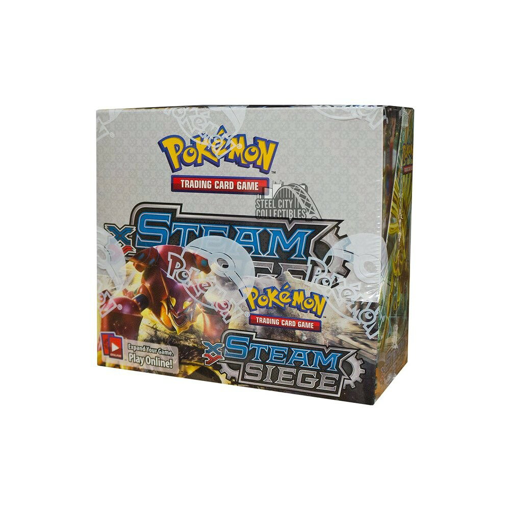 ポケモン英語版 2016年 XY Steam Siege Booster Box ブースターボックス 36パック入り