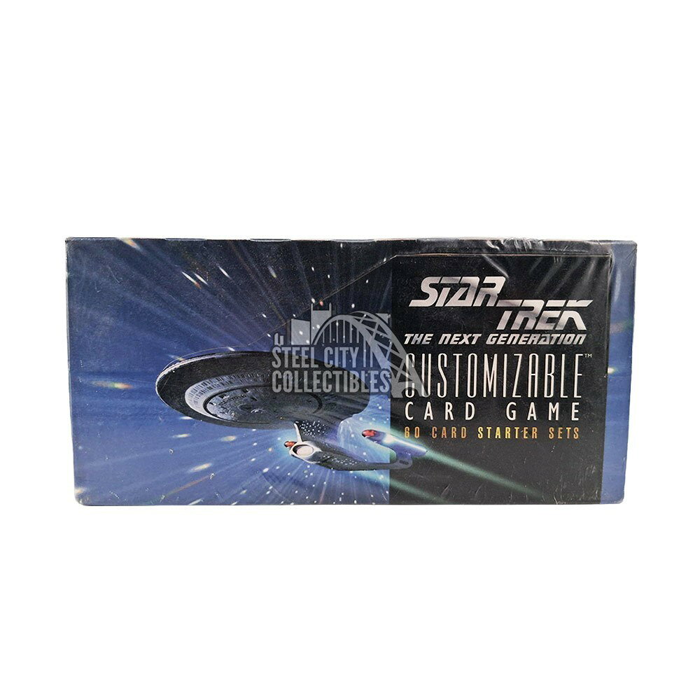 スタートレック英語版 1994 Star Trek Next Generation Starter Deck Display スターターデッキ ディスプレイ