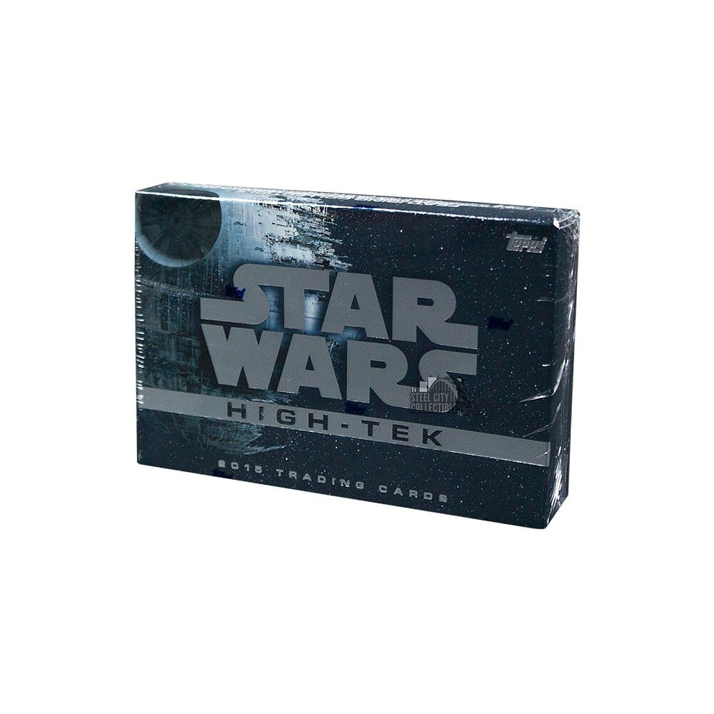 スターウォーズ英語版 2015 Topps Star Wars High Tek Hobby Box ホビーボックス 直筆サインカード封入 クリアプラスチック・テクノロジー採用