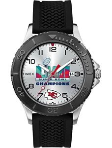 Timexタイメックス メンズ NHL リクルート 38mm 腕時計 バンクーバー・カナックス ブラックファブリックストラップ