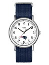 Timexタイメックス メンズ NHL プライド 40mm 腕時計 ワシントン・キャピタルズ ブラックFastWrapストラップ