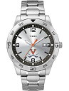 Timexタイメックス トリビュート メンズ カレッジエイト サイテーション 42mm 腕時計 バージニア・キャバリアーズ ステンレススチール エクスパンションバンド