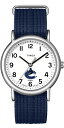 Timexタイメックス ユニセックス ウィークエンダー 38mm 腕時計 バンクーバー カナックス スリップスルー シングルレイヤー ストラップ