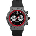 Timexタイメックス メンズ アイアンマン アドレナリン 44mm ウォッチ ブラックストラップ ブラックダイヤル ガンメタルケース