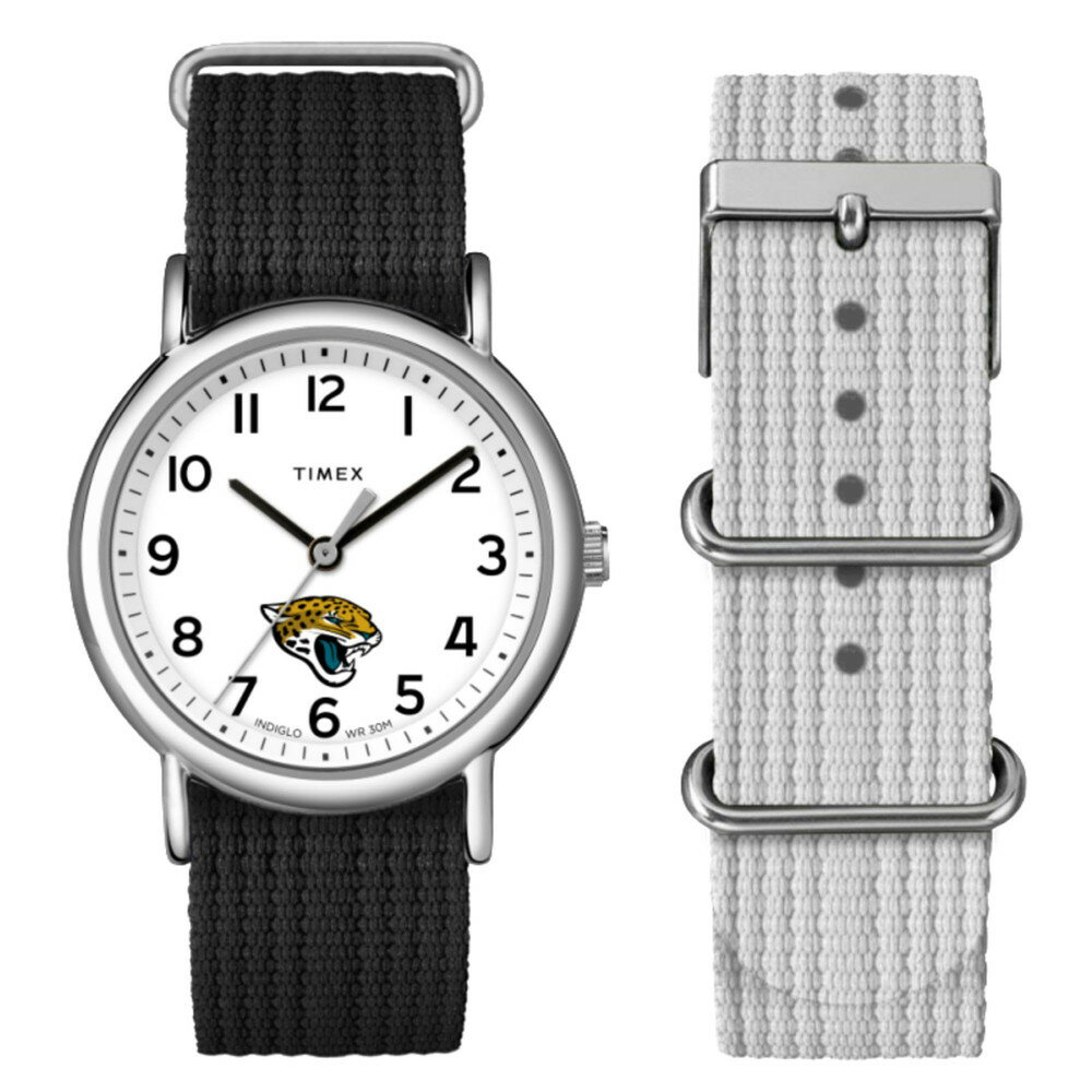 Timexタイメックス ユニセックス ウィークエンダー ボックスセット 38mm 腕時計 ジャクソンビル ジャガーズ